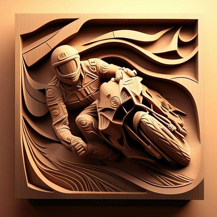 3D model MotoGP 07 game (STL)